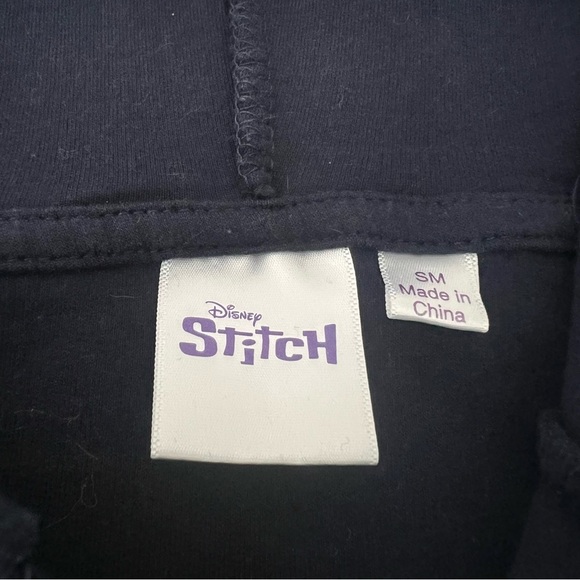 Navy Blue Stitch Hoodie - Picture 6 of 6